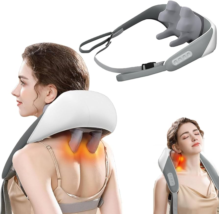 MASAJEADOR DE CUELLO CERVICAL AJUSTABLE