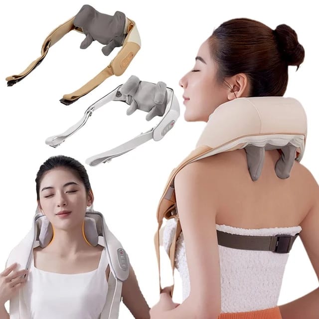 MASAJEADOR DE CUELLO CERVICAL AJUSTABLE