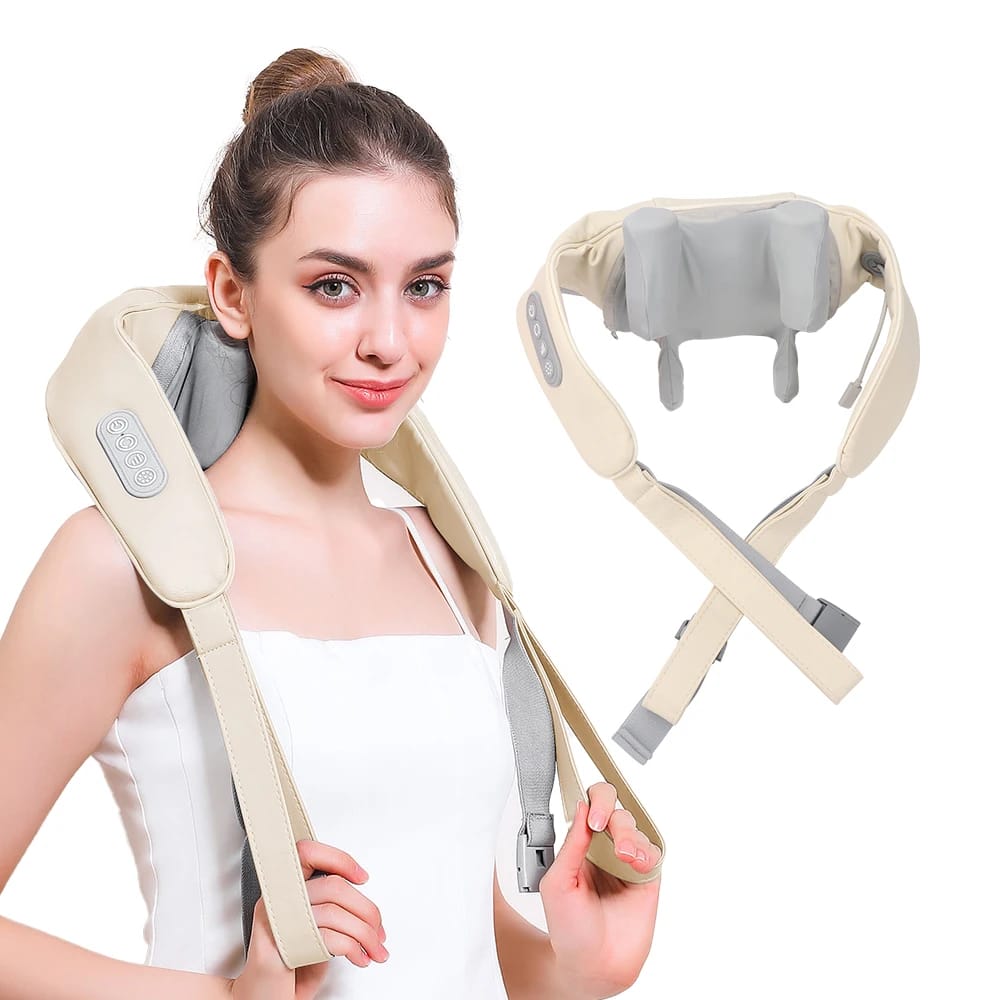 MASAJEADOR DE CUELLO CERVICAL AJUSTABLE