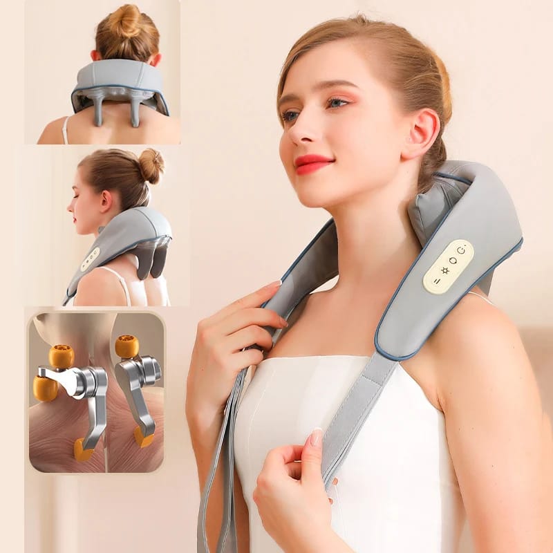 MASAJEADOR DE CUELLO CERVICAL AJUSTABLE